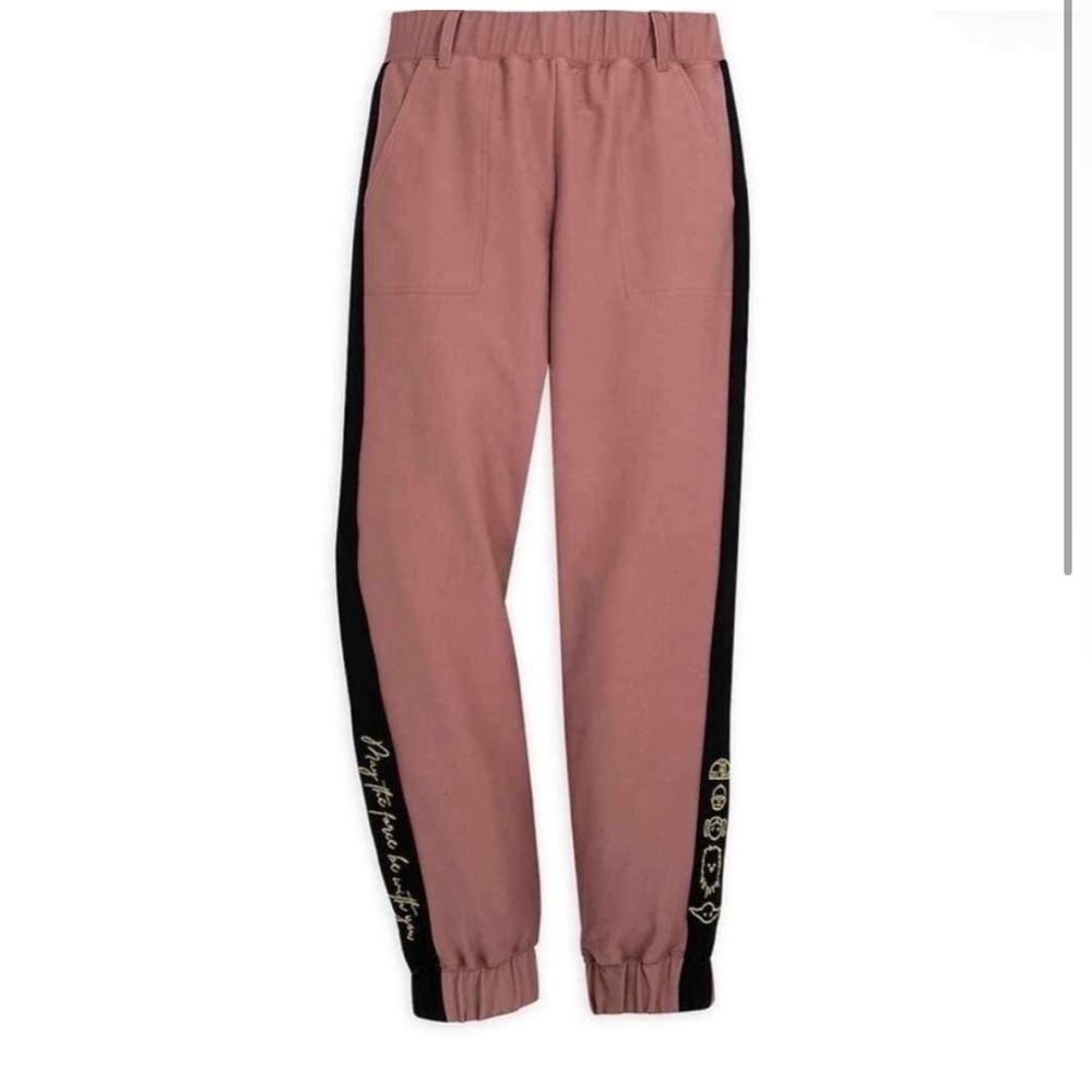 Disney Star Wars Pink Joggers Plus Size 1X